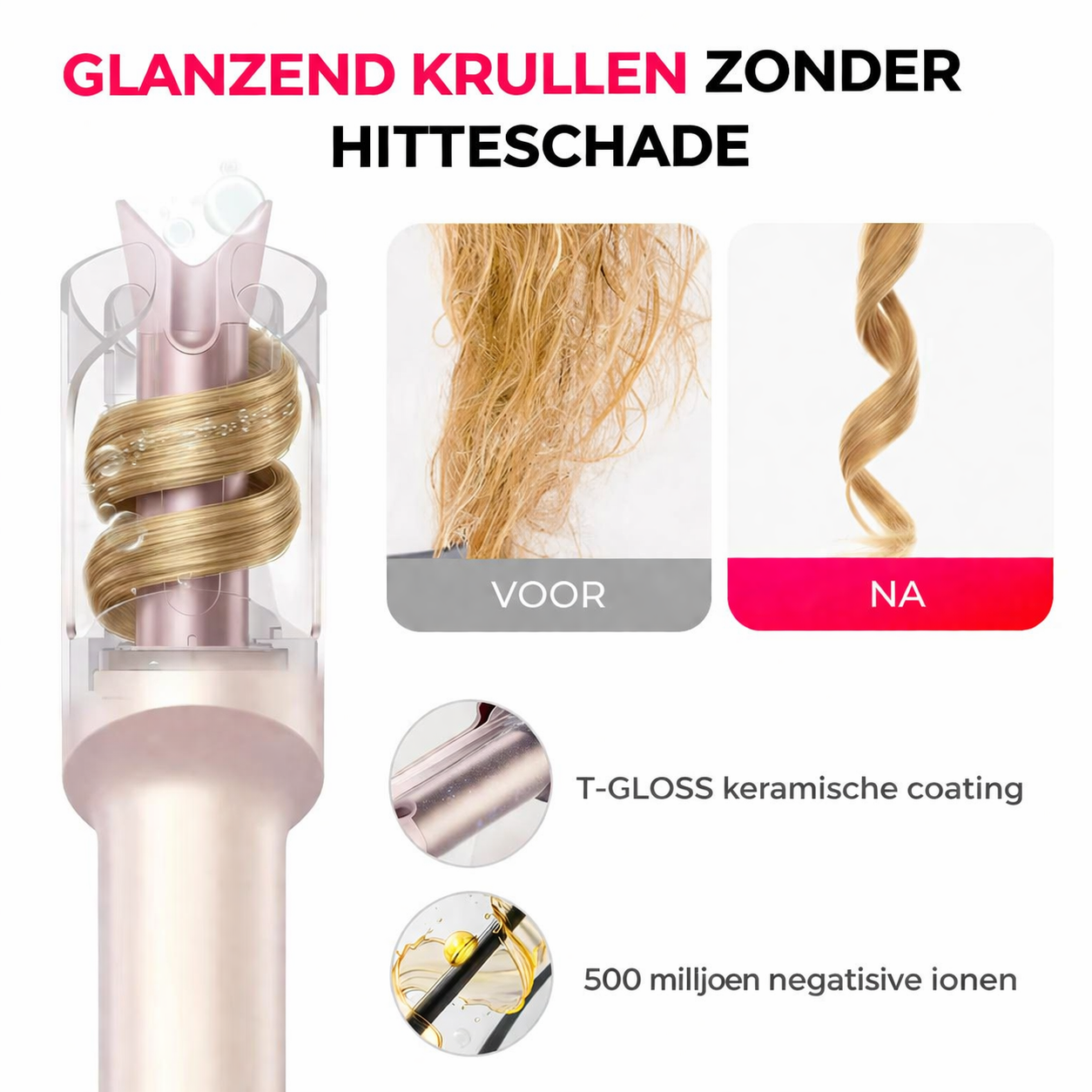 AuraSpin™ – Elite Pro-Curl & Shine Editie