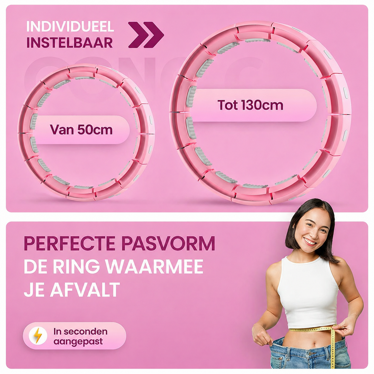 CoreGlide™ – De Smart-Fit Hula Hoop