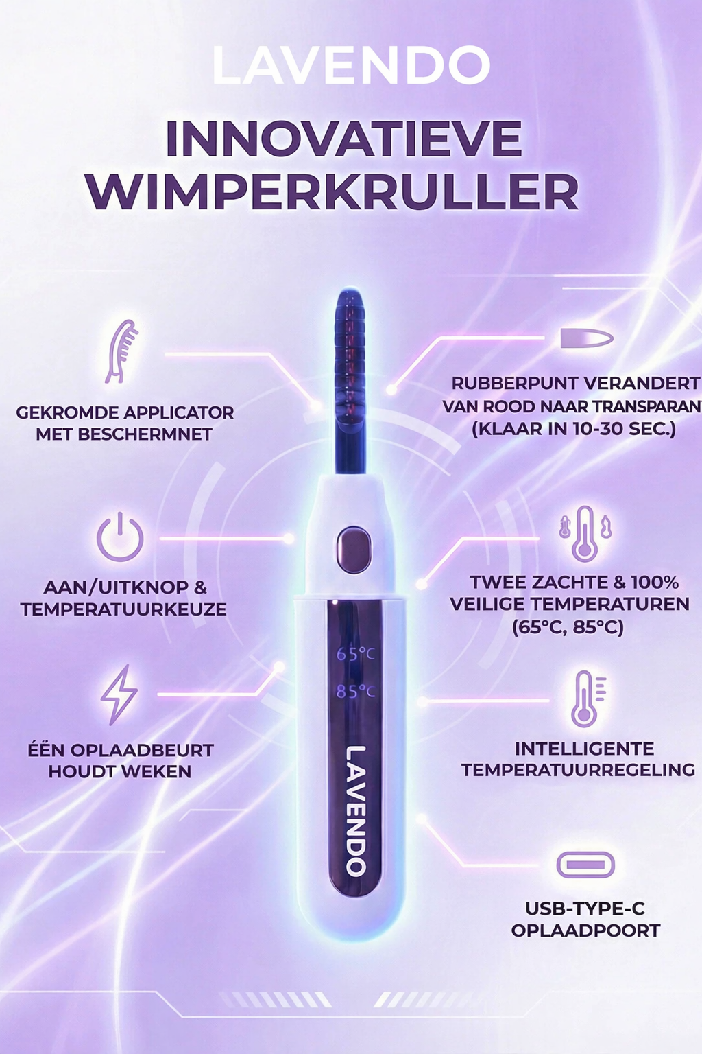 LumiLash Pro™ Verwarmde Wimperkruller