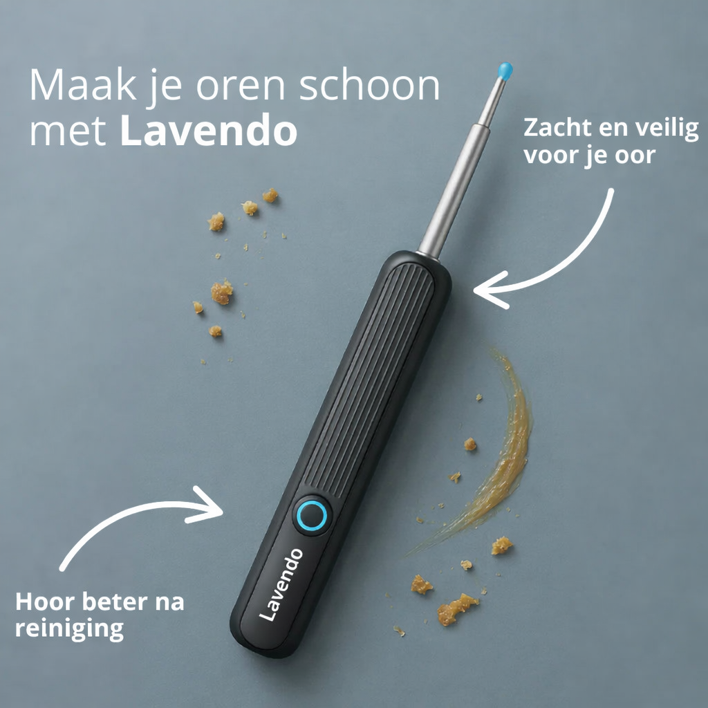 PureEars™ – De Herbruikbare Soft-Touch Oorreiniger