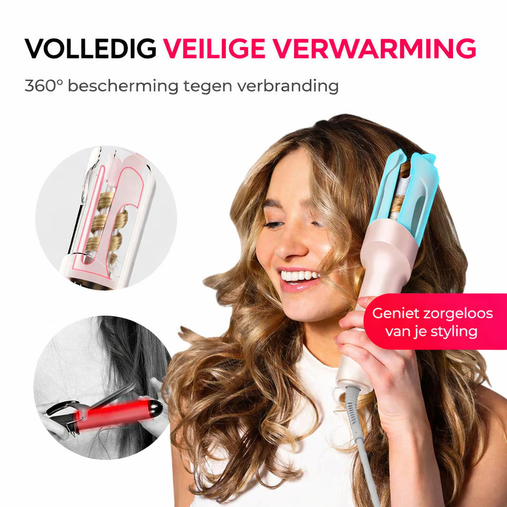 AuraSpin™ – Elite Pro-Curl & Shine Editie